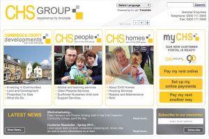 CHS Group website concept